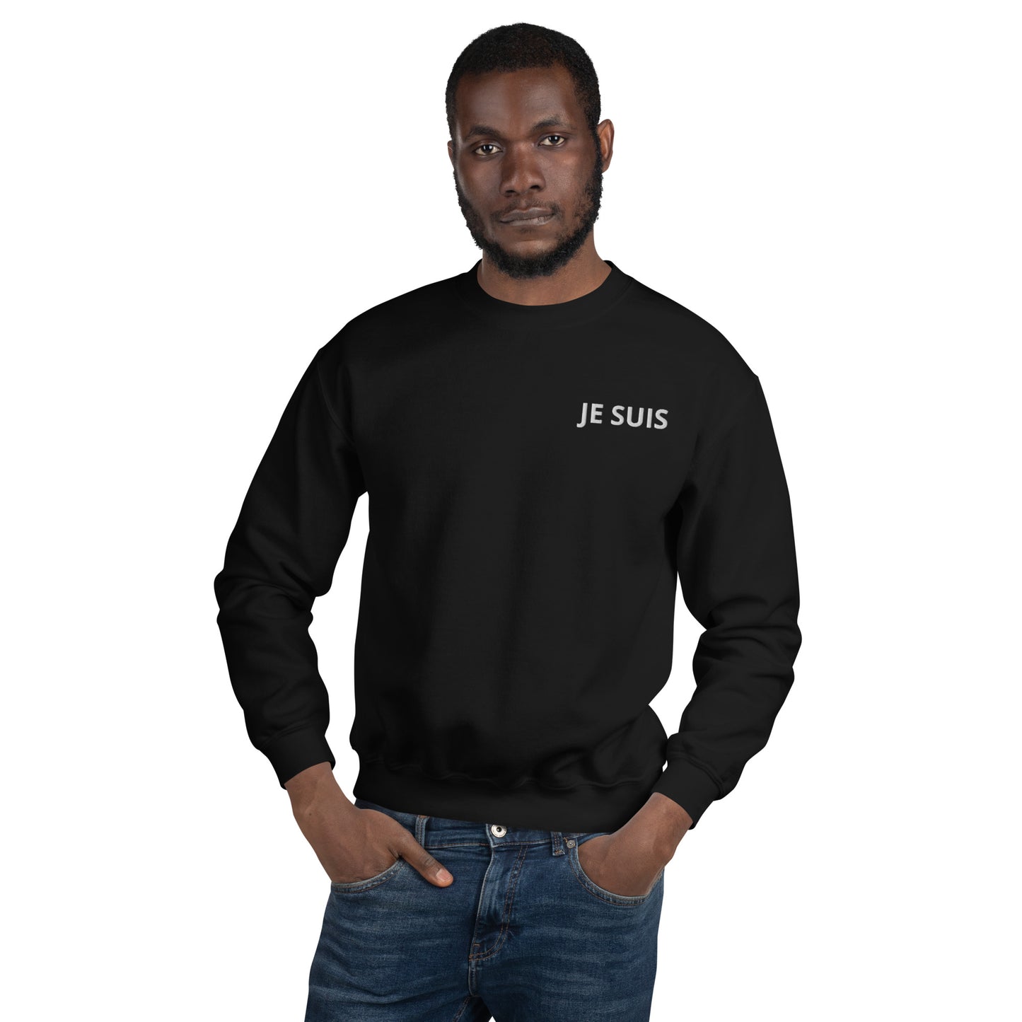 Men's Crewneck Sweatshirt | Je Suis Crewneck Sweatshirt | JeSuisNYC