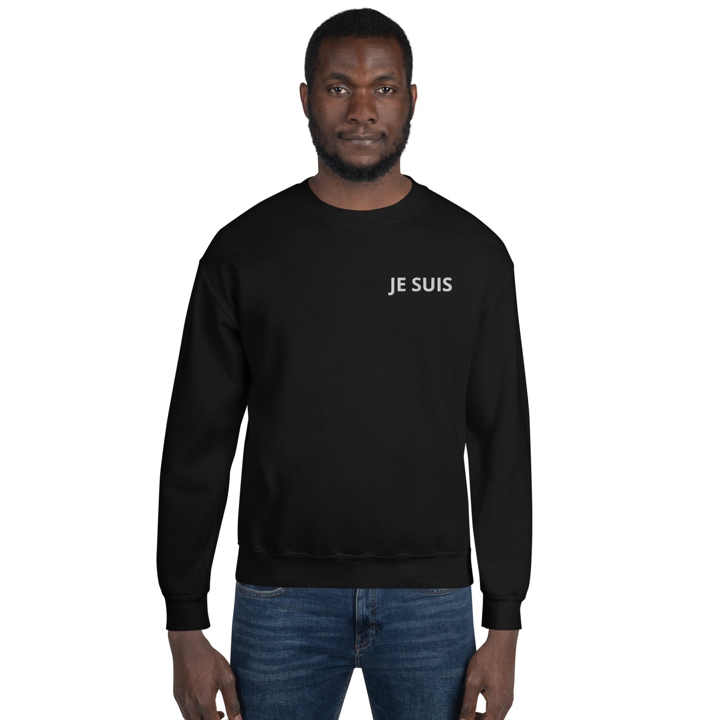 Men's Crewneck Sweatshirt | Je Suis Crewneck Sweatshirt | JeSuisNYC