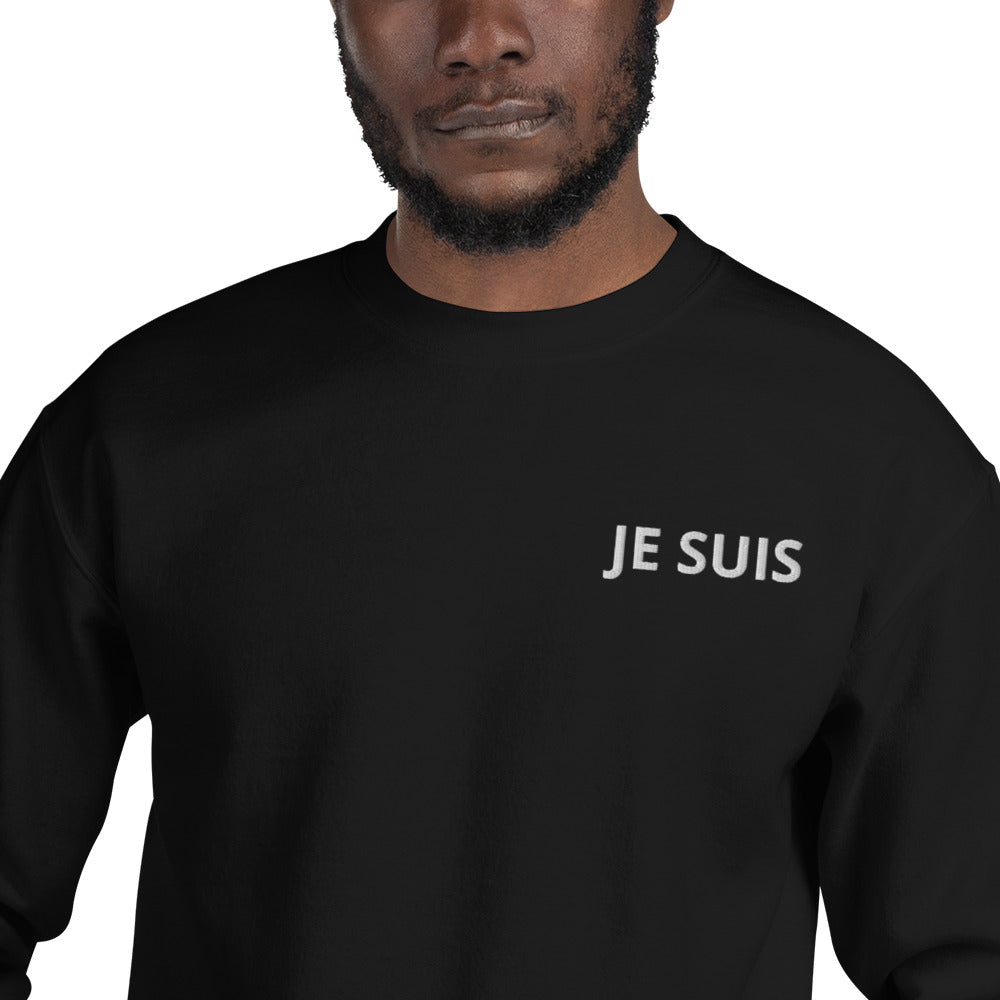 Men's Crewneck Sweatshirt | Je Suis Crewneck Sweatshirt | JeSuisNYC