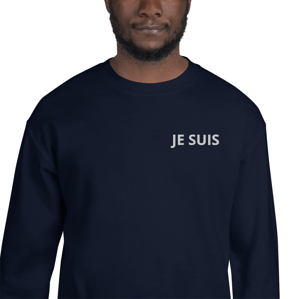 Men's Crewneck Sweatshirt | Je Suis Crewneck Sweatshirt | JeSuisNYC