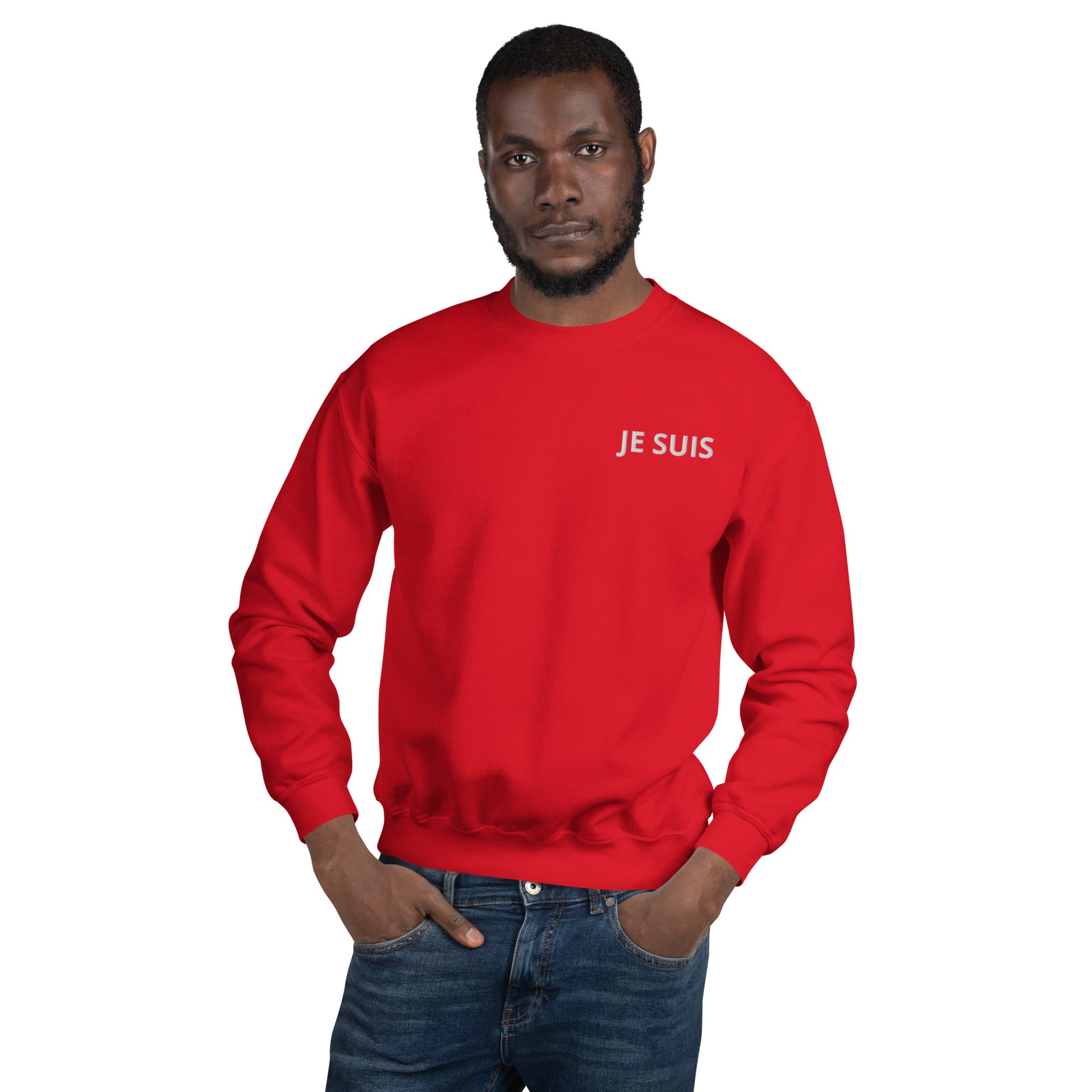 Men's Crewneck Sweatshirt | Je Suis Crewneck Sweatshirt | JeSuisNYC