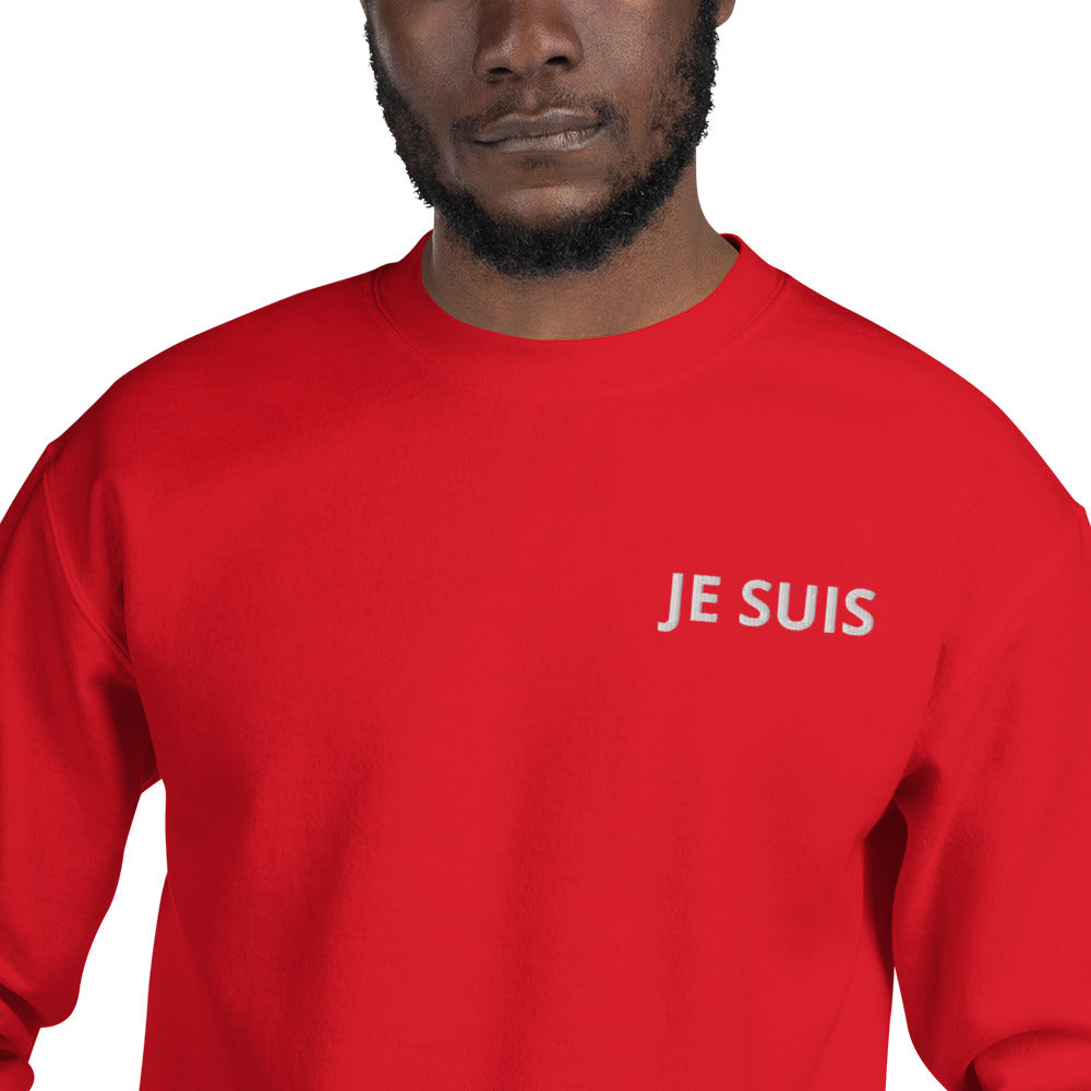 Men's Crewneck Sweatshirt | Je Suis Crewneck Sweatshirt | JeSuisNYC