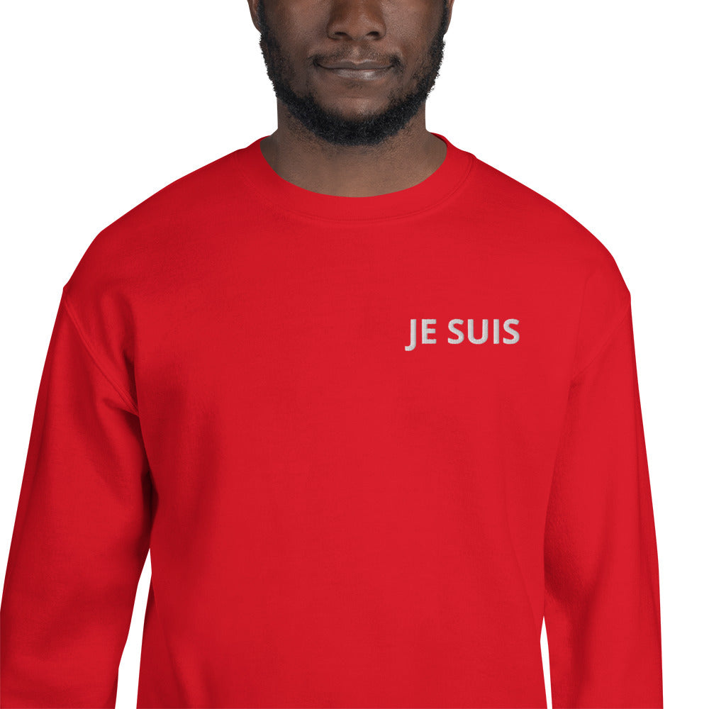 Men's Crewneck Sweatshirt | Je Suis Crewneck Sweatshirt | JeSuisNYC