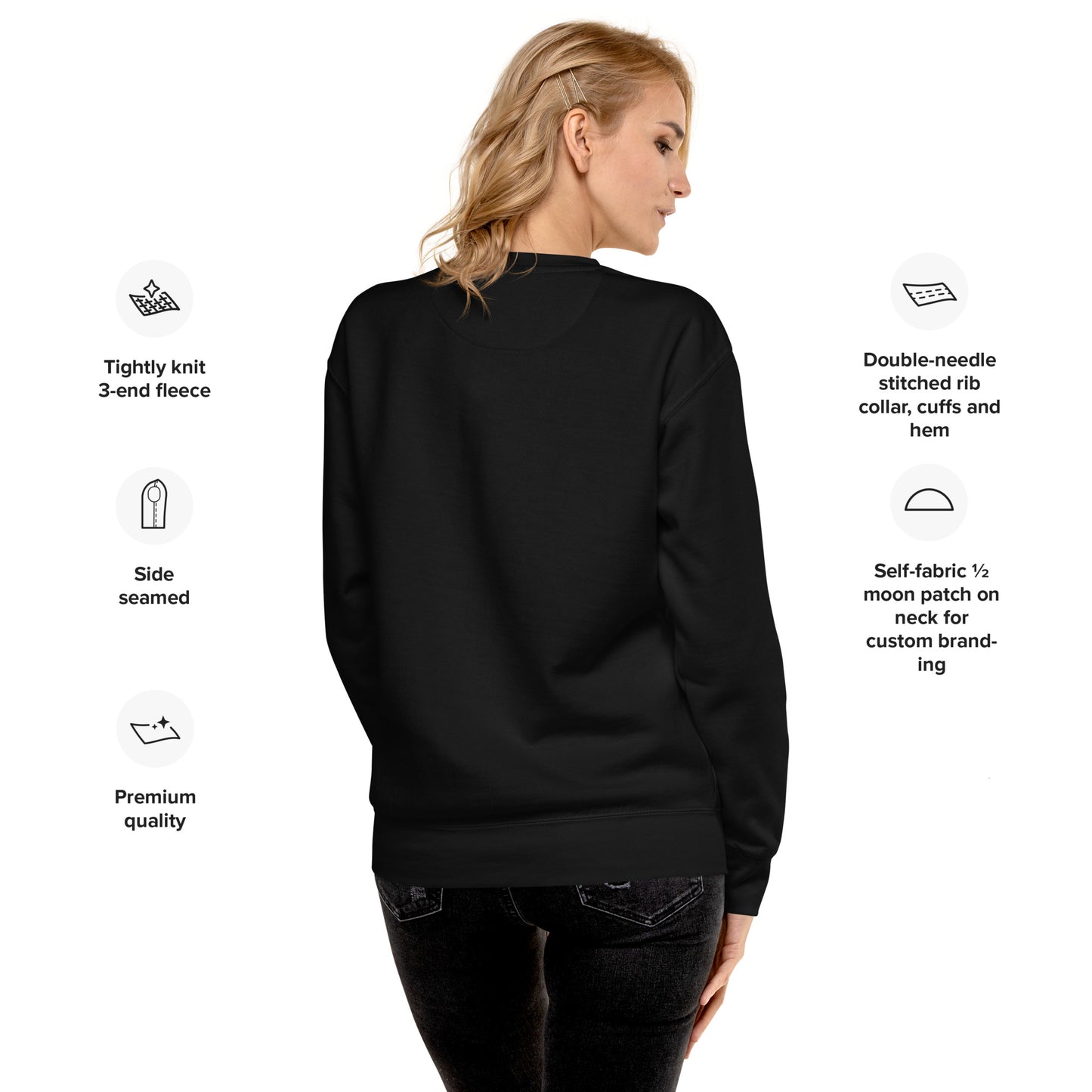 Women's Fleece Sweater | Je Suis Sweater | JeSuisNYC