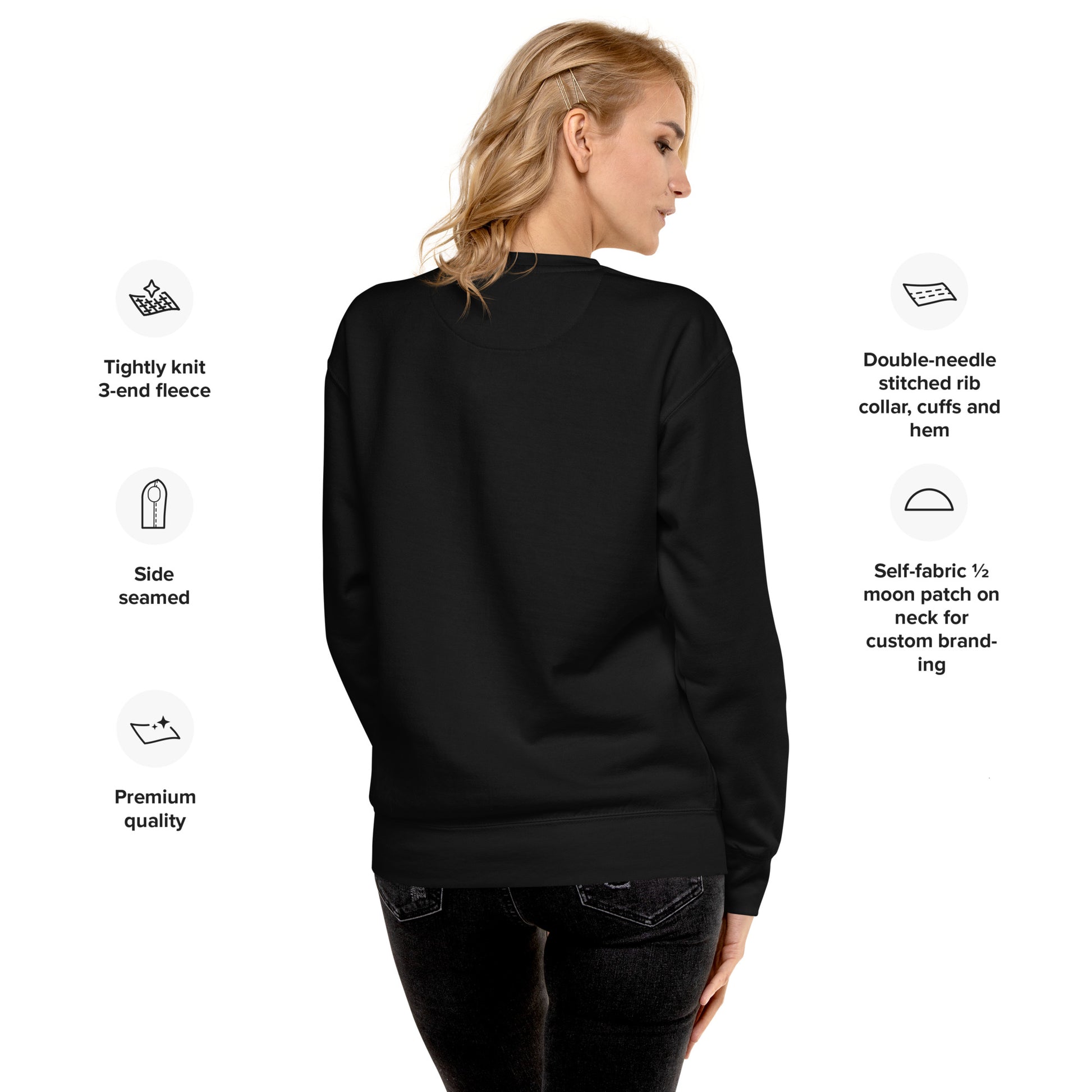 Women's Fleece Sweater | Je Suis Sweater | JeSuisNYC